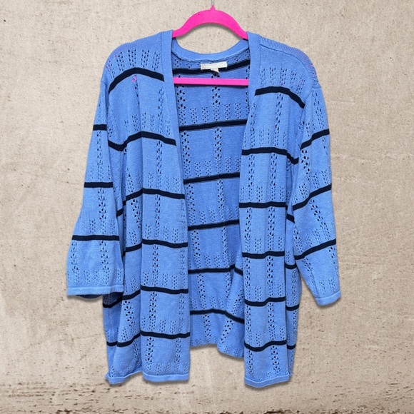 Woman within Knit Open Cardigan - Picture 1 of 4